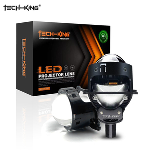 TECH-KING 3.0 &quot; Bi <strong>LED</strong> Projector Lens <strong>120W</strong> 6000K Hoch Leistung Fur HID/<strong>LED</strong> Auto Scheinwerfer Nachrustung <strong>LED</strong> Projector Headlight - Product Image 1
