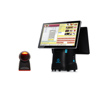 Все-в-одном Android Windows POS система бизнес-программного обеспечения электронный Компьютеризированный кассовый аппарат Сканер Принтер для ПК - Product Image 1