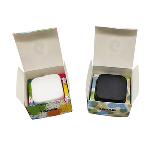 Custom Print Designs Small Empty Tuck in Folding Cosmetic Glass Jar <strong>Oil</strong> Soft Touch Packaging Box Face Cream Jar Paper Boxes - Product Image 5