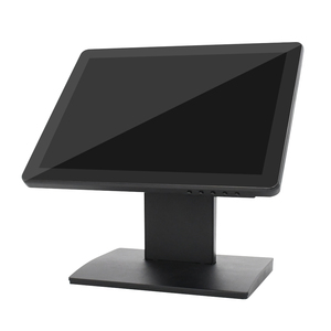 Monitor de pantalla táctil capacitiva de 10 puntos múltiples con entrada VGA HDMI para uso en oficina o publicidad