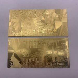 ธนบัตรทอง1/4 1/2 1 5 10 20 dinars Golden Card สำหรับการสะสมธนบัตร kuwait - Product Image 6