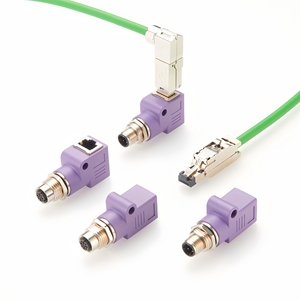 Profinet RJ45ケーブルアダプターメス-メスM12DコーディングをRJ45 Profinetケーブル、RJ45パネルマウント、シャーシマウントに接続するため