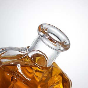 Thiết kế độc đáo sáng tạo người đàn ông hình dạng rỗng 700ml Whisky Gin Rum rượu chai cá nhân thời trang Vodka <span class=keywords><strong>Tequila</strong></span> chai thủy tinh - Product Image 5