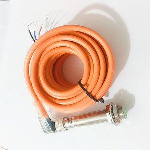 M12插入式接近开关连接器型感应接近冲洗/不冲洗传感器，带2m电缆DC 200mA NPN PNP NO NC - Product Image 2
