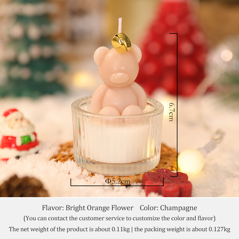 Ours mignon (couleur thé au lait)