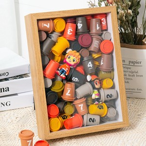 High Quality 8x8 8x10 MDF <strong>Deep</strong> Wooden Art 3D Shadow <strong>Box</strong> Custom Logo Photo <strong>Frame</strong> for Coffee Capsule <strong>Display</strong> - Product Image 5
