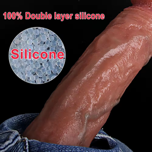 Weiche Silikon Dildos Realistische künstliche Penis Anal Plug Dick Erwachsene Sexy Spielzeug Weibliche Vagina Mastur bator für Frauen - Product Image 2