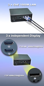Domify Popular Intel 10th Generation PC micro computadora Win11 Oficina y hogar nano placa base Mini PC - Product Image 6