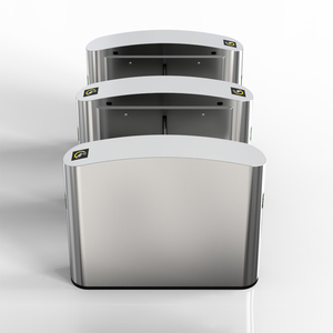 Barrera de acceso de alta seguridad con reconocimiento facial para bancos y parques, control de acceso con huella dactilar - Product Image 5