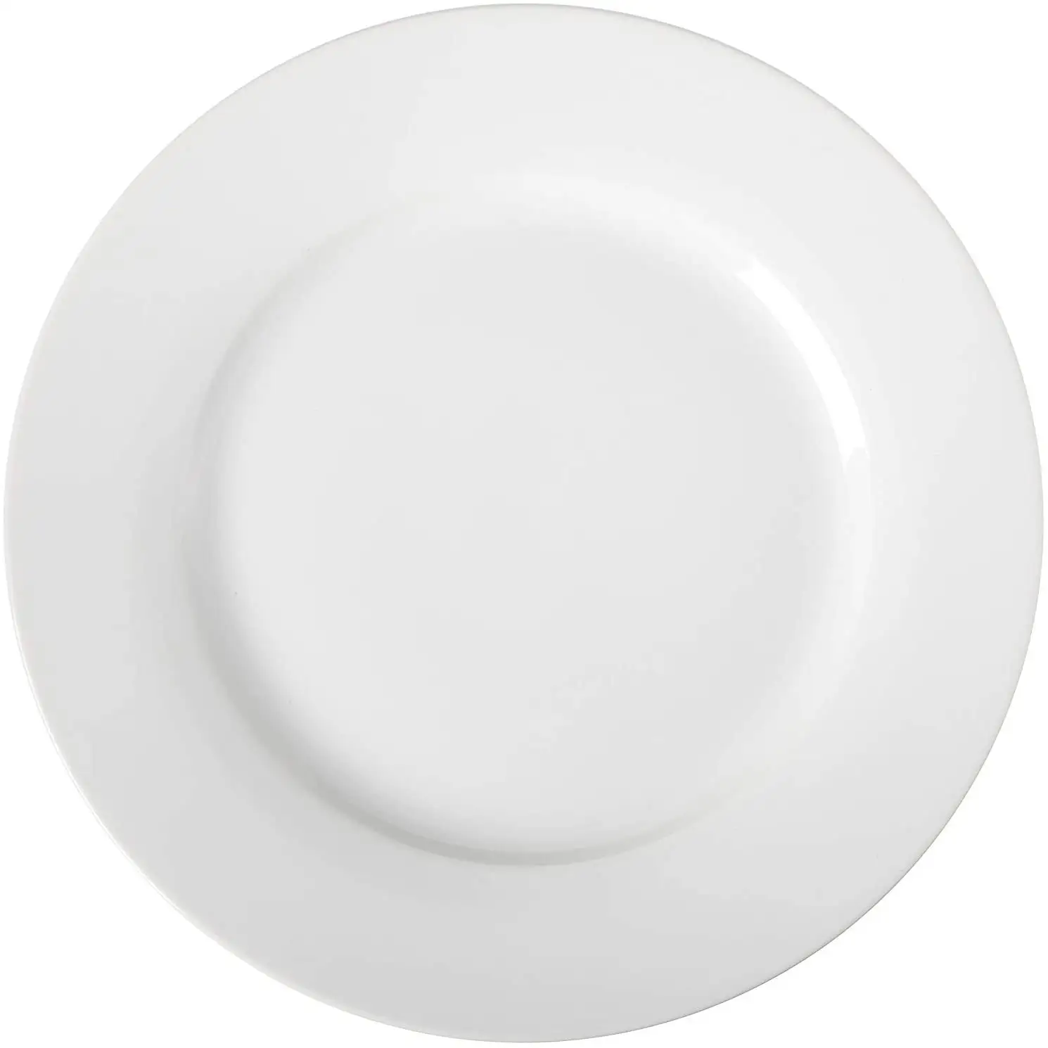 Placa de servição de bolo branco basics em 100% placas de qualidade alimentar