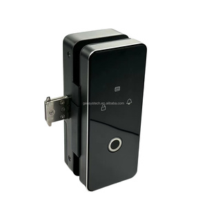 Özel Logo akıllı kapı kilidi şifre 3d yüz tanıma Wifi Tuya akıllı kapı kilidi s için cam kapi - Product Image 1