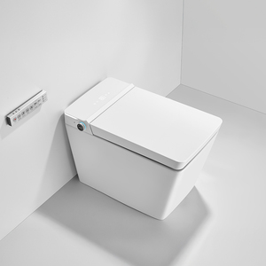 High Quality Energy Saving Heated Seat Automatic Smart Toilet with <strong>Bidet</strong> Function, Remote Control - Product Image 5