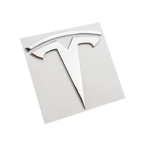 Model Y 3 için direksiyon ön arka bagaj logosu kapak Sticker rozet çıkartmaları amblem araba aksesuarları Tesla için Logo çıkartmaları 120mm - Product Image 3