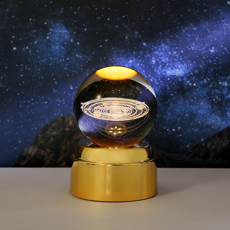 Solar System + Golden Rotating Base