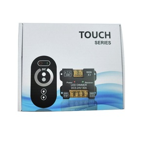 DC12-24V 30A PWM 10A/CH RF Wireless Einfarbige LED-Streifen leuchten Dimmer 6-Tasten Touch-Fernbedienung Wireless Slide Remote - Product Image 2