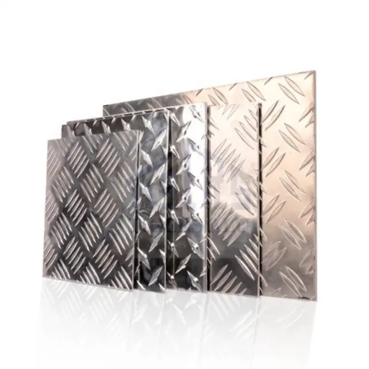 Piastra diamantata prezzo in alluminio lamiera di alluminio perforata goffrata vendita all'ingrosso piastra di controllo in alluminio diamante/barra/piastra a buccia d'arancia