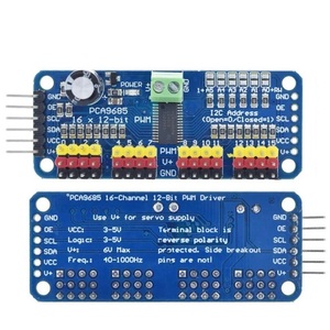 PCA9685PW 16-Kanal-12-Bit-PWM-Servoabschirmtreiber I2C-Schnittstelle PCA9685-Modul für Raspberry Pi