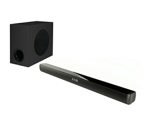 Samtronic-Barra de sonido para TV, sistema de sonido para cine en casa, altavoz inalámbrico con soporte óptico AUX Coaxial, Subwoofer, 120W, 2,1 - Product Image 5