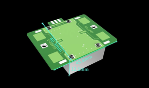 PDLUX PD-V9 10.125GHz 180 Degree Microwave X Band Transmitter Receiver <strong>Sensor</strong> Module with Low Wireless Power <strong>Output</strong> - Product Image 4
