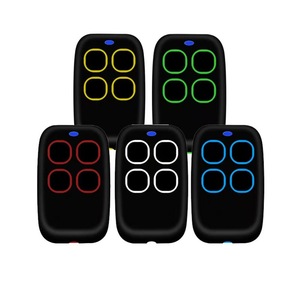 Duplicatore di telecomando multifunzione per Garage 280-868MHz FCC certificata tastiera in metallo a 4 pulsanti rotolamento in silicone