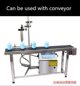 Automatische Desktop Chinesische Plastik flasche Ablaufdatum Charge Seriennummer Bar Qr-Code Kartons Cij Tinten strahl drucker Druckmaschine