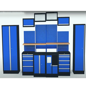 JZD <strong>S</strong>-Type Workshop Tool Storage <strong>Workbench</strong> Metal Assembly Worktable Cabinet Cart Combination Type Toolbox &amp; Tool Trolley