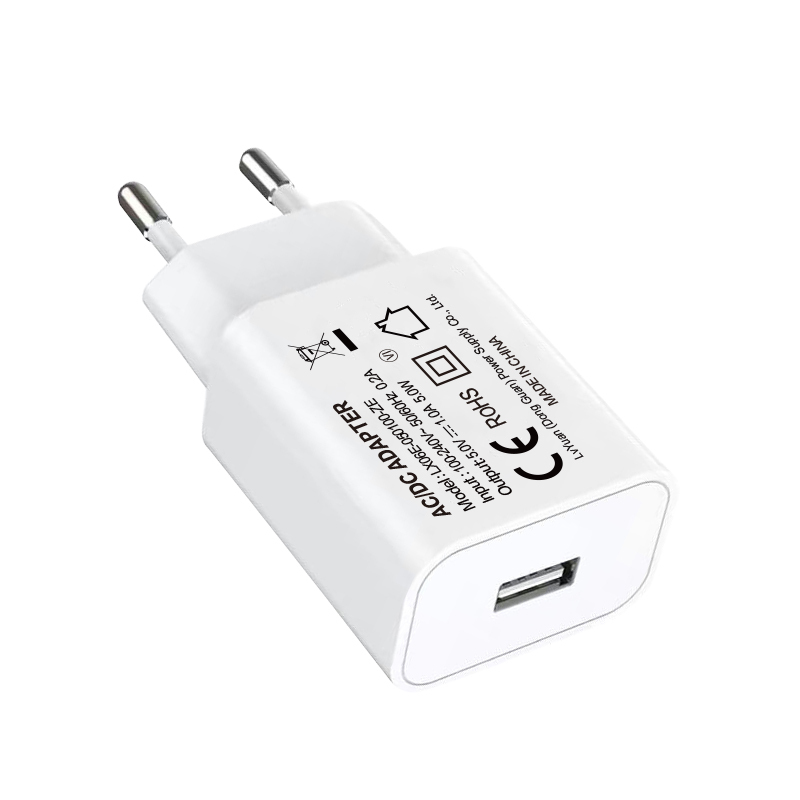 EU Pulg/5V1A/White