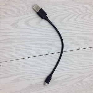 20cm kısa şarj cihazı kalın OD4mm tipi c usb-c c tipi usb veri hızlı şarj şarj kablosu kabloları - Product Image 3