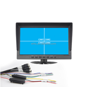10.1 Inch Security <strong>Monitor</strong> 1024x600 TFT <strong>LCD</strong> Desktop Display HD MI VGA <strong>BNC</strong> <strong>Input</strong> for Car <strong>Monitor</strong> Gaming CCTV Raspberry Pi PC