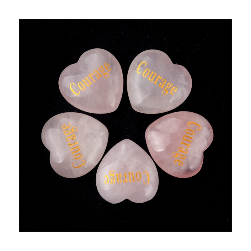 Courage heart stone