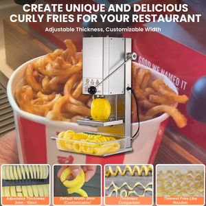Sürpriz hediye çip cutteraconsistent tutarlı çıkış küçük otomatik patates parçalayıcı saatte 200Kg Doritos patates cipsi - Product Image 2
