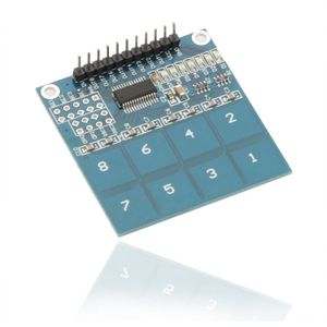 TTP226 <strong>8</strong>-Way Channel Capacitive <strong>Touch</strong> Switch Digital <strong>Touch</strong> Sensor <strong>Module</strong> PCB Board - Product Image 1