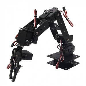 6 DOF <span class=keywords><strong>Arm</strong></span> Mechanischer Roboterarm klemme Klauen montage Kit Aluminium roboter für <span class=keywords><strong>Arduino</strong></span> Robotics Kits