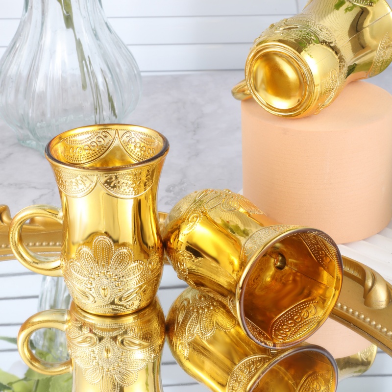 Style G:75ml Glass Gold set