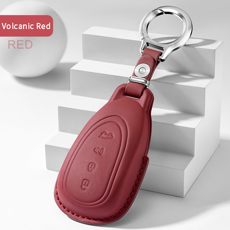 Modelo B 4 botones Rojo Volcánico