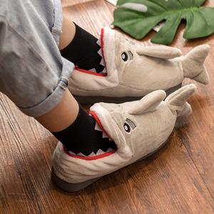 Kinder Volwassenen Winter Pluizige Indoor Schoenen Schattig Kerstontwerp Ademende Slip-On Sluiting Herfst Seizoen Unisex Pluche <span class=keywords><strong>Slippers</strong></span> - Product Image 6