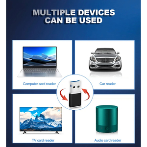 铝制迷你USB 3.0存储卡读卡器适配器，适用于微型sd卡/tf卡读卡器适配器电脑笔记本电脑 - Product Image 6