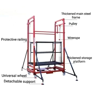 Hot 500kg 2m-12m kawat listrik lipat tali <span class=keywords><strong>Hoist</strong></span>, peralatan pengangkat konstruksi logam baru, penggunaan rumah Remote Control - Product Image 2