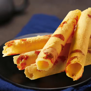 Trung Sơn xiaolan tùy chỉnh nhãn hiệu riêng bánh quy Cookie kết cấu giòn tăng trứng cuộn ngọt ngào tu Wei hoa trứng cuộn nhỏ mặn - Product Image 6