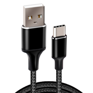 厂家批发现货低价编织鱼网USB A至C型快速充电数据线三星小米安卓C型 - Product Image 1