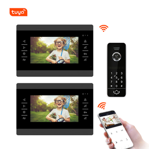 Tuya intelligente senza fili del ip di wifi videocitofono citofono del telefono mobile app codici di dispositivi di sicurezza della tastiera password di controllo di accesso - Product Image 1