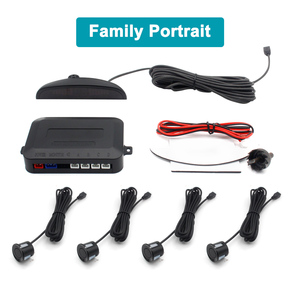 Smartour Packing <strong>Sensor</strong> Kit 4 <strong>Sensors</strong> LED Parking <strong>Sensor</strong> <strong>System</strong> Car Reverse Backup Radar Buzzer Warning Alarm LED <strong>Display</strong> - Product Image 5