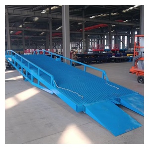 Puente de acoplamiento móvil de 8 toneladas, 10 toneladas, 12 toneladas, plataforma de carga y descarga hidráulica móvil, plataforma de carga manual para contenedores - Product Image 3