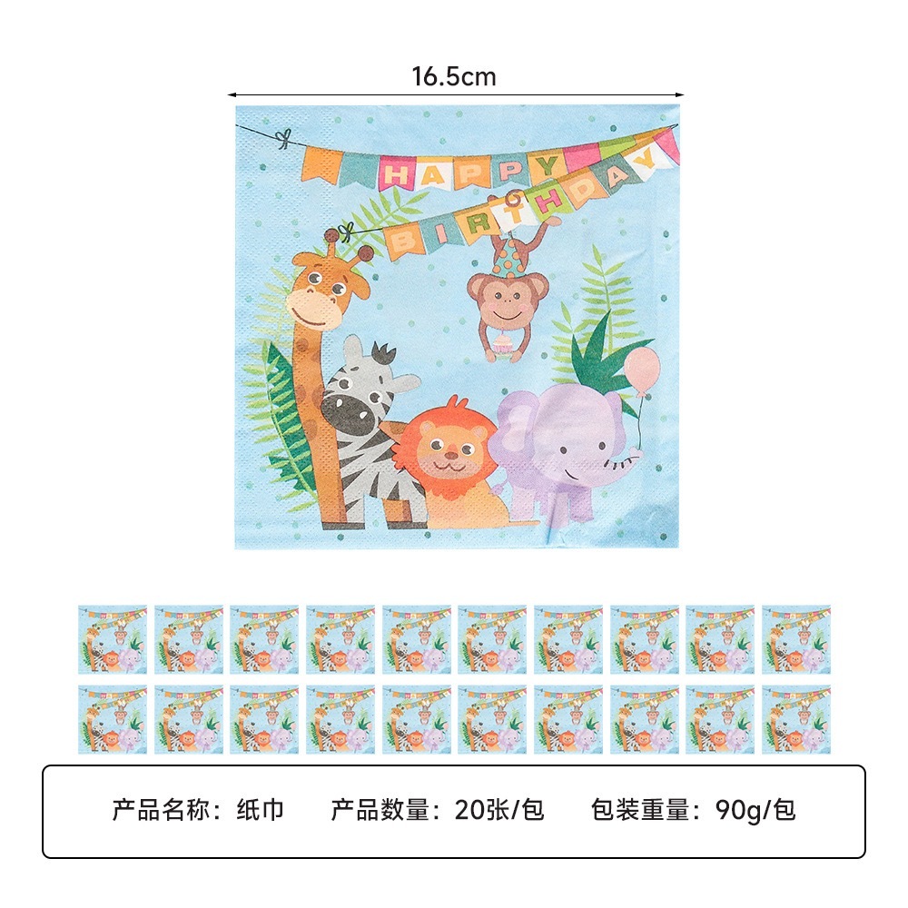 Serviettes en papier 20 unités