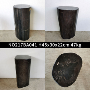 Benzersiz mobilya ev dekoratif fosil ahşap tabure çeşitli boyutu şekli renk - Product Image 2