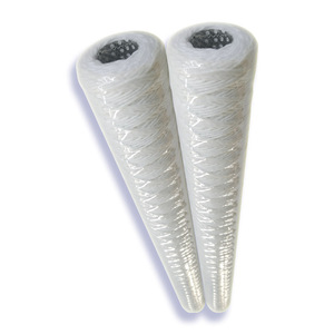 Elemento de filtro de hilo enrollado de 10 pulgadas y 5 micras de alta calidad, componentes centrales, caja de cambios para membrana RO - Product Image 2
