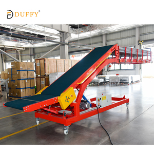 Equipo de escalada de servicio pesado con transportador de rodillos telescópico para descarga de carga de almacén de contenedores de camiones - Product Image 3