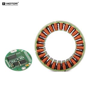 Cubemars RI60 24V 36V 48v düşük tork 1kw fırçasız dc çerçevesiz servo motor için robot kol - Product Image 2
