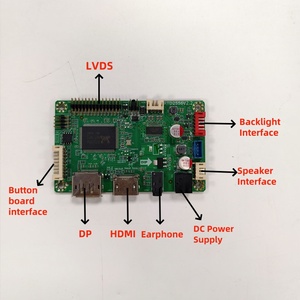 Rtd2556v2.2 DDR4 Bo mạch chủ với màn hình LCD Board điều khiển 480p 576p 720p 1080p Video 30pin LVDS & dp giao diện HDM-I DC PSU - Product Image 1