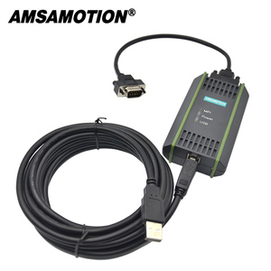 Siemens S7-200 300 400 PLCプログラミングケーブルUSB-MPI絶縁MPI/PPI/DP/PROFIBUSアダプター用6ES7 972-0CB20-0XA0銅ケーブル - Product Image 2